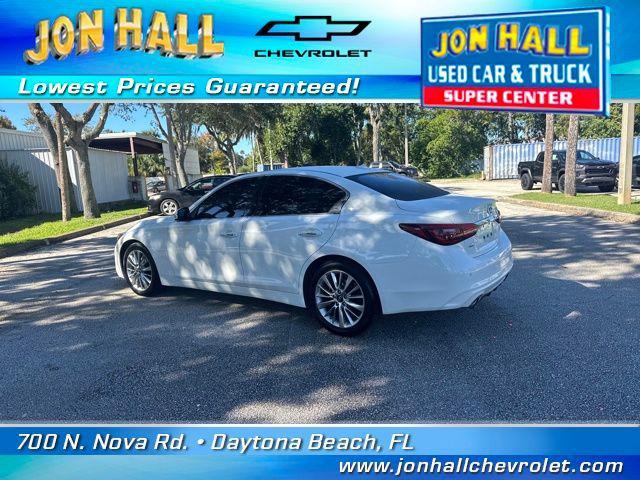 used 2021 INFINITI Q50 car, priced at $22,978
