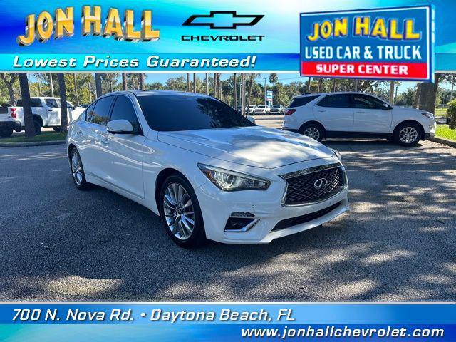 used 2021 INFINITI Q50 car, priced at $22,978