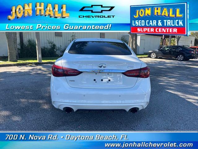 used 2021 INFINITI Q50 car, priced at $22,978