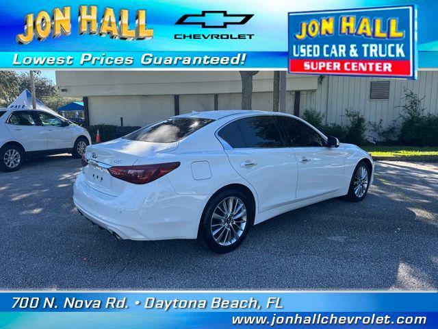 used 2021 INFINITI Q50 car, priced at $22,978