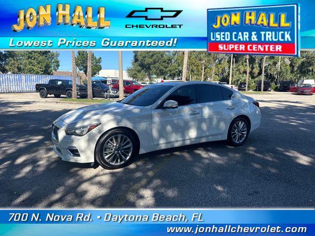 used 2021 INFINITI Q50 car, priced at $22,978