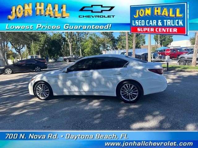 used 2021 INFINITI Q50 car, priced at $22,978