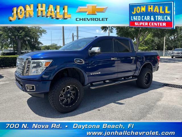 used 2017 Nissan Titan car, priced at $27,965