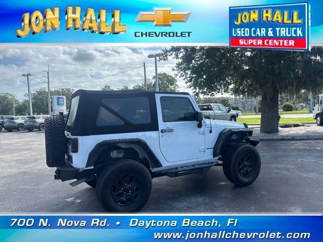 used 2016 Jeep Wrangler car, priced at $16,877