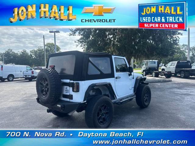 used 2016 Jeep Wrangler car, priced at $16,877