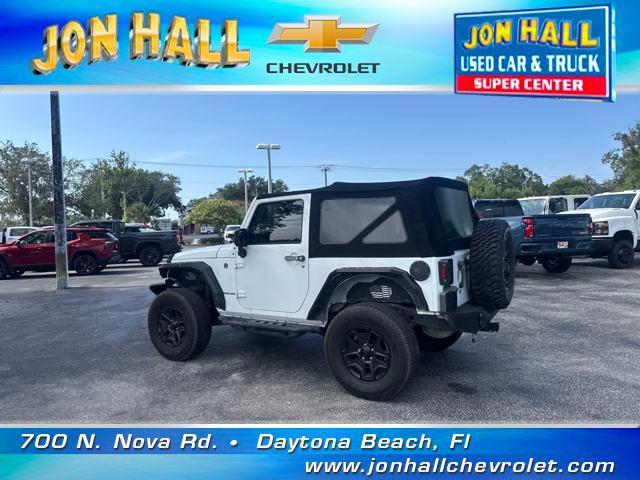 used 2016 Jeep Wrangler car, priced at $16,877