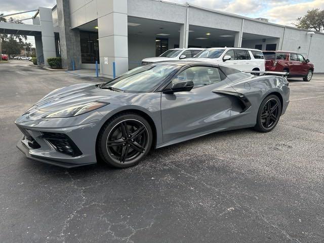 new 2025 Chevrolet Corvette car, priced at $80,955