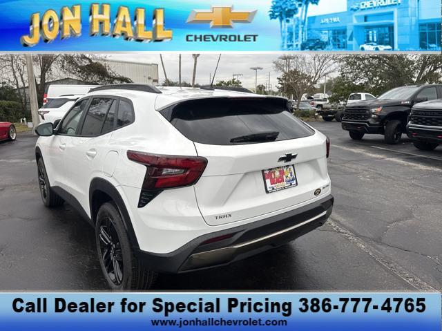 new 2025 Chevrolet Trax car, priced at $27,510