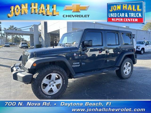 used 2017 Jeep Wrangler Unlimited car, priced at $20,978