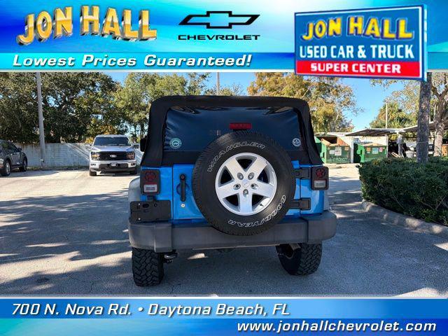 used 2015 Jeep Wrangler car, priced at $17,965