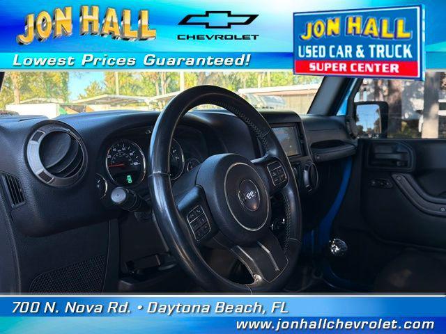 used 2015 Jeep Wrangler car, priced at $17,965