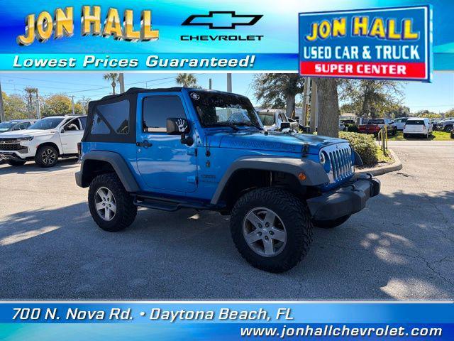 used 2015 Jeep Wrangler car, priced at $17,965