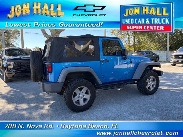 used 2015 Jeep Wrangler car, priced at $17,965