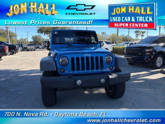 used 2015 Jeep Wrangler car, priced at $17,965