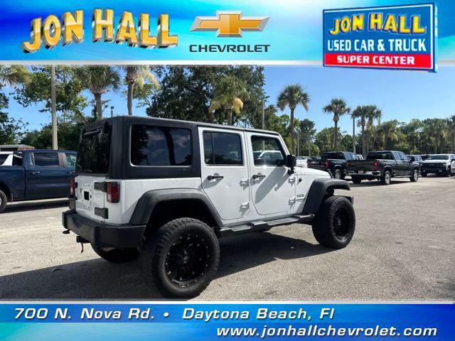 used 2015 Jeep Wrangler Unlimited car, priced at $13,978