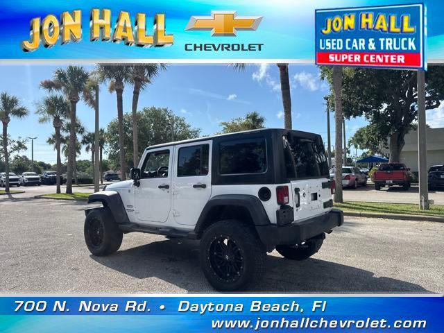 used 2015 Jeep Wrangler Unlimited car, priced at $13,978