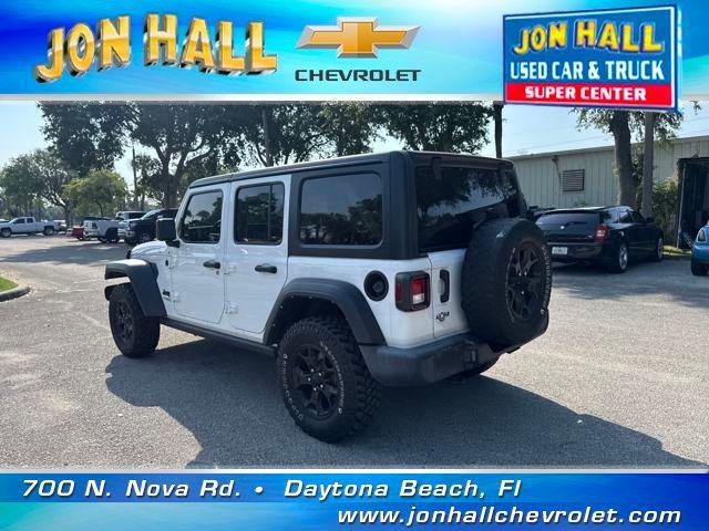 used 2021 Jeep Wrangler car, priced at $29,968