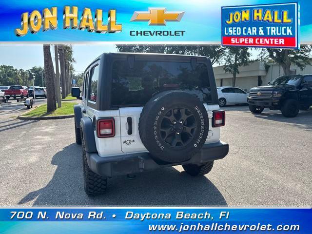 used 2021 Jeep Wrangler car, priced at $29,968