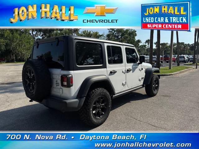 used 2021 Jeep Wrangler car, priced at $29,968