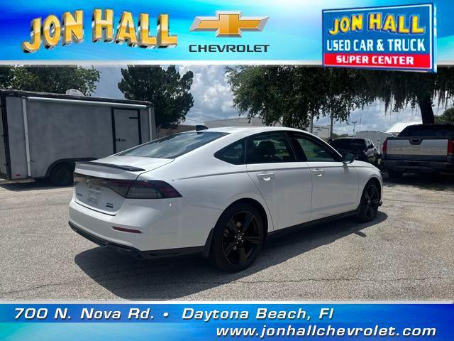 used 2023 Honda Accord Hybrid car, priced at $29,997