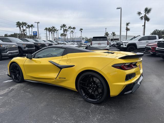 new 2025 Chevrolet Corvette car, priced at $145,240