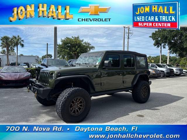used 2022 Jeep Wrangler Unlimited car, priced at $30,978