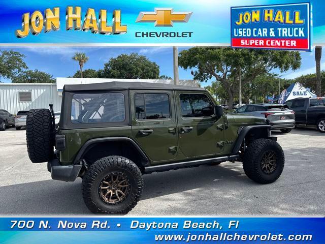 used 2022 Jeep Wrangler Unlimited car, priced at $30,978