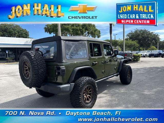 used 2022 Jeep Wrangler Unlimited car, priced at $30,978