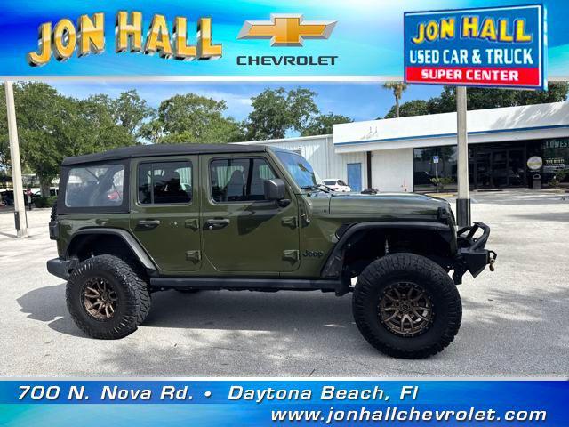 used 2022 Jeep Wrangler Unlimited car, priced at $30,978
