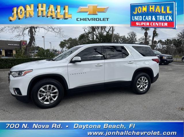 used 2021 Chevrolet Traverse car, priced at $23,978