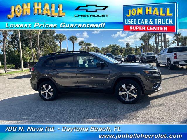 used 2022 Jeep Cherokee car, priced at $22,978