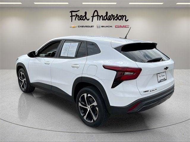 used 2025 Chevrolet Trax car, priced at $22,131