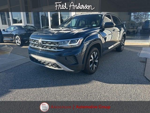 used 2020 Volkswagen Atlas Cross Sport car, priced at $22,155