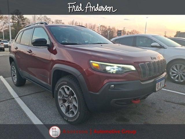 used 2022 Jeep Cherokee car, priced at $23,565