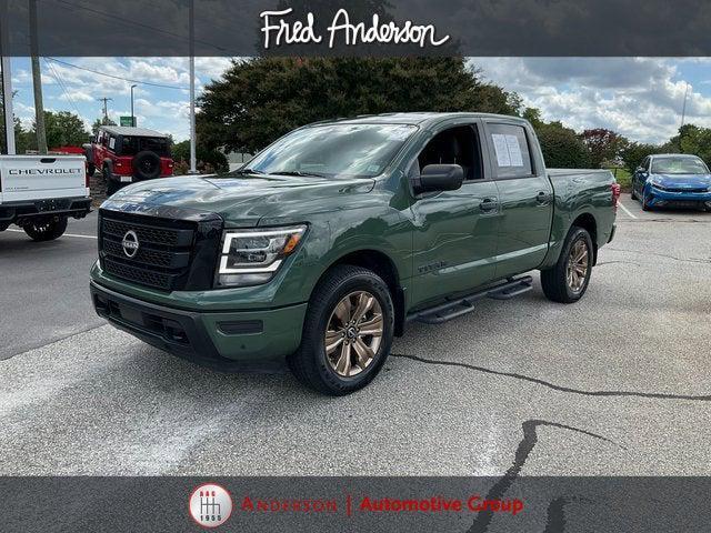 used 2024 Nissan Titan car, priced at $39,910