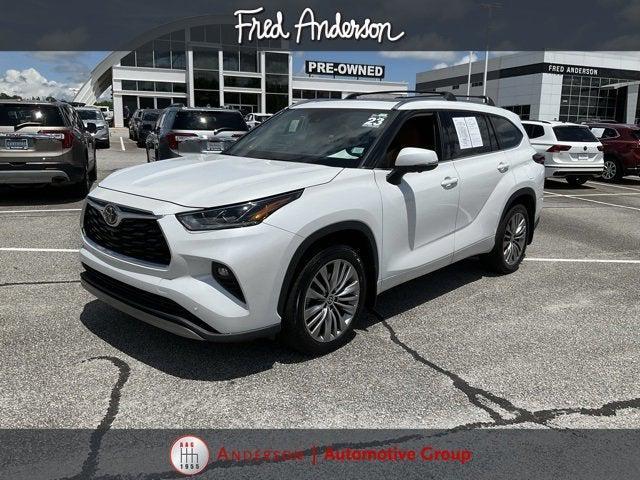 used 2023 Toyota Highlander car, priced at $43,538