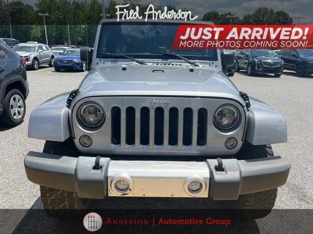 used 2015 Jeep Wrangler Unlimited car, priced at $20,716