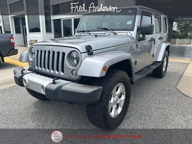 used 2015 Jeep Wrangler Unlimited car, priced at $21,123