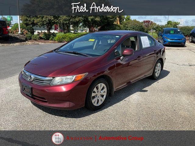 used 2012 Honda Civic car, priced at $5,800