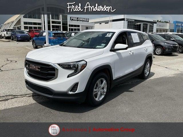 used 2018 GMC Terrain car, priced at $17,693