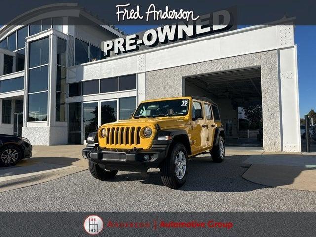 used 2019 Jeep Wrangler Unlimited car, priced at $25,415