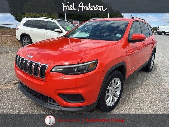 used 2021 Jeep Cherokee car, priced at $17,841