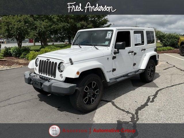 used 2018 Jeep Wrangler JK Unlimited car, priced at $22,348