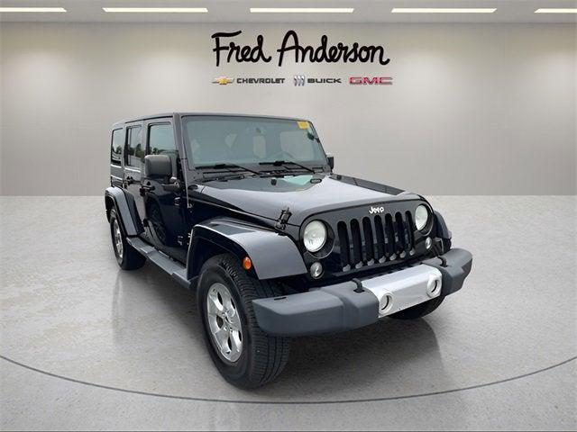 used 2014 Jeep Wrangler Unlimited car, priced at $15,091