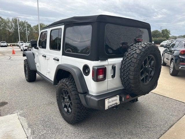 used 2024 Jeep Wrangler car, priced at $44,995