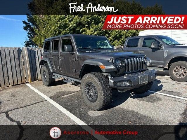 used 2022 Jeep Wrangler Unlimited car, priced at $32,257