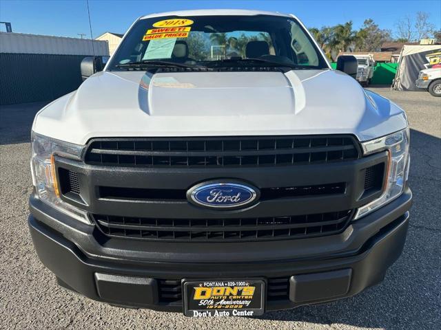 used 2018 Ford F-150 car, priced at $18,799