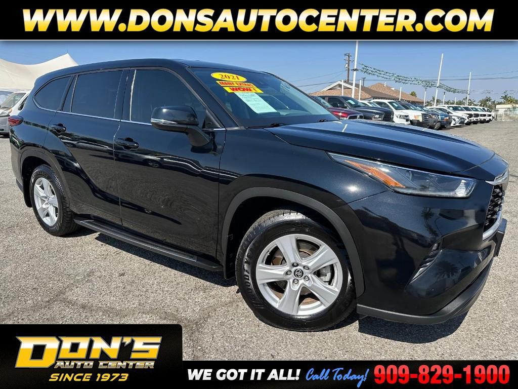 used 2021 Toyota Highlander car, priced at $23,889