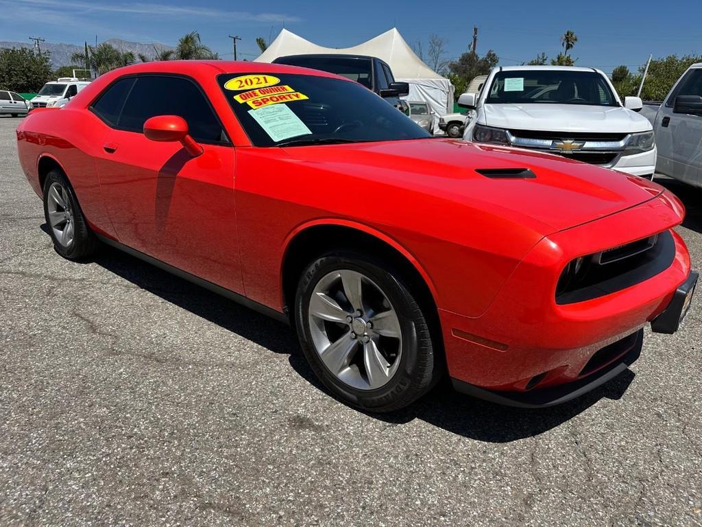 used 2021 Dodge Challenger car, priced at $17,656