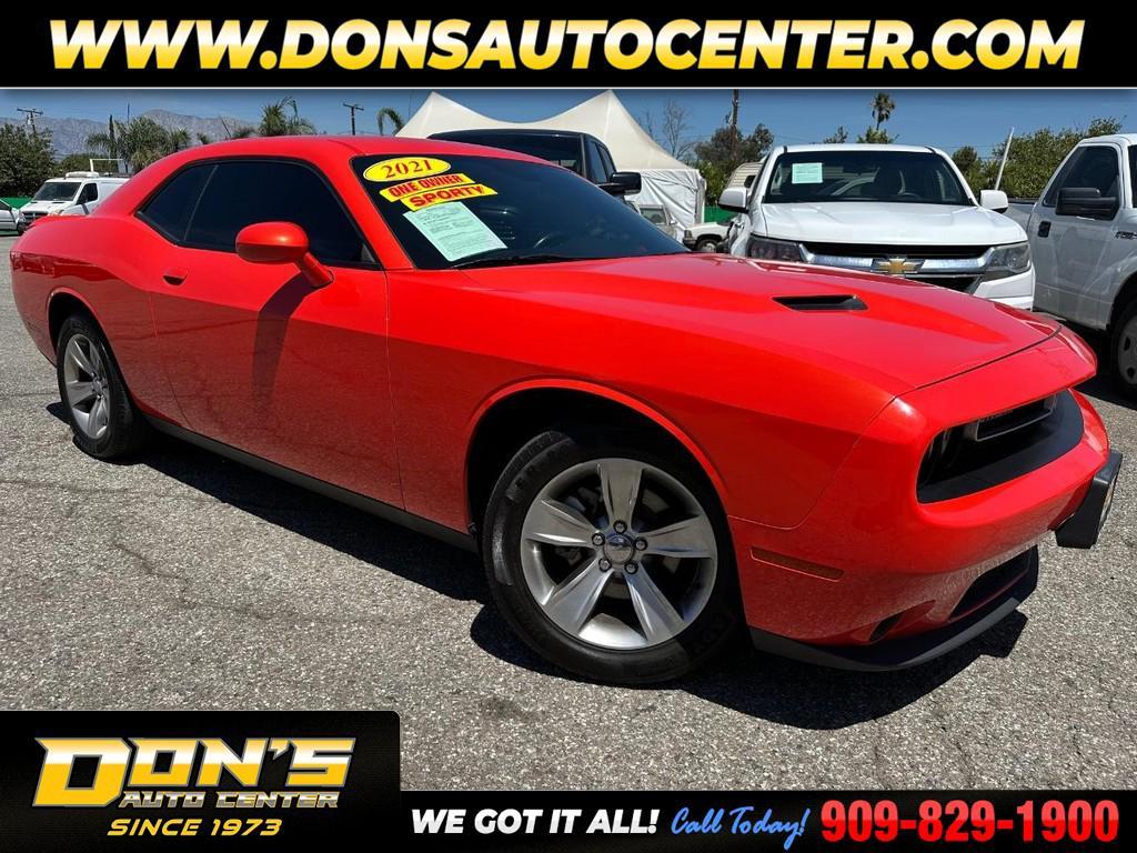 used 2021 Dodge Challenger car, priced at $17,656